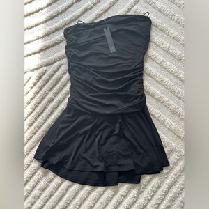 House of Harlow 1960 Black and Gold Dress